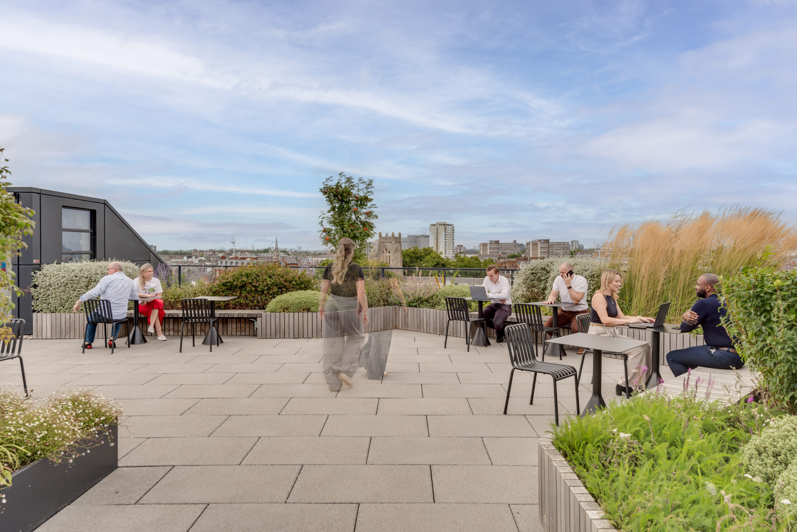 Rooftop garden