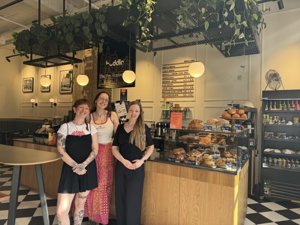The Fire Station Cafe in Wimbledon is a finalist in the Time and Leisure 'Best Newcomer' Award 2025!